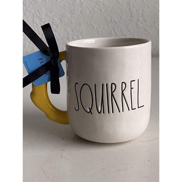 Rae Dunn Disney Pixar UP Mug Squirrel  Double Sided 3D Handle Dug NEW - Picture 6 of 11